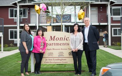 St. Monica Apartments Opening Doors for Young Mothers in Need