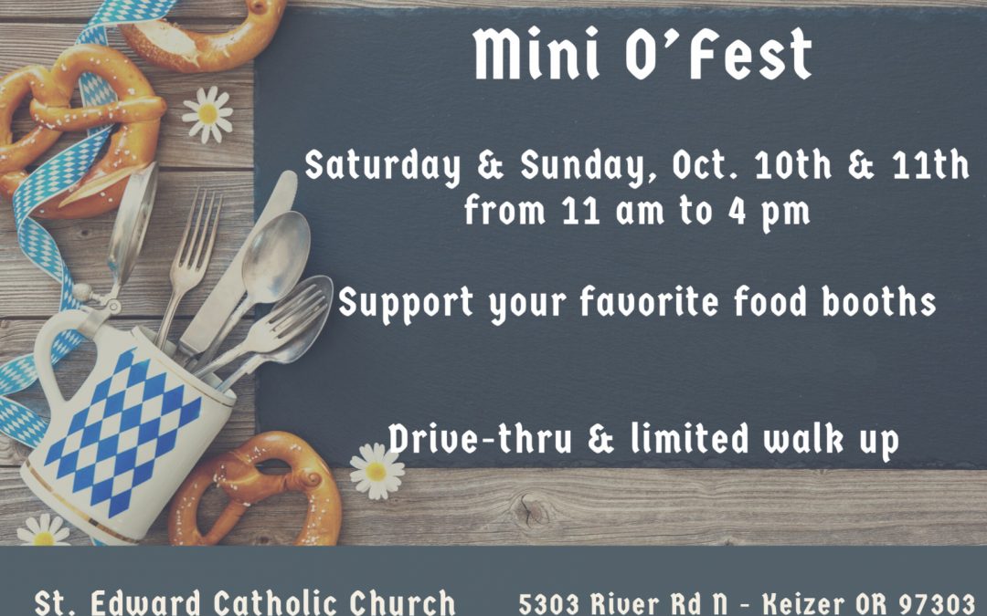 Mini O’Fest 2020 at St. Edwards